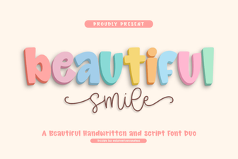 Beautiful Smile Font: a Creative Web Project