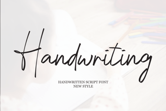 Where & How to Use Handwriting Fonts Effectively